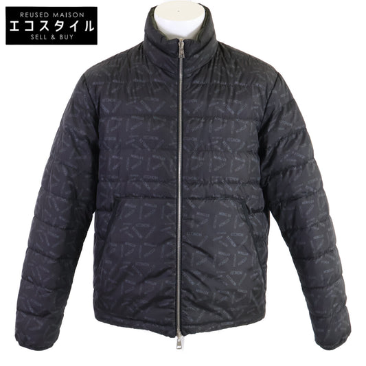 MONCLER モンクレール 【美品】POUCTAL ロゴ総柄 リバーシブル ダウンジャケット ジャケット