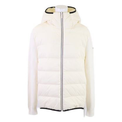 MONCLER Moncler [Excellent condition/Made in 2024] K20919B00007 CARDIGAN TRICOT hooded down jacket with cotton-knit panels