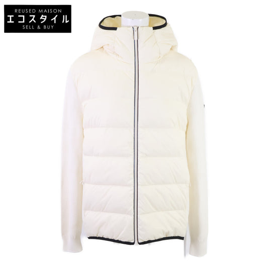 MONCLER モンクレール 【美品/24年製】K20919B00007 CARDIGAN TRICOT コットンニット切替 フーディダウンジャケット ジャケット