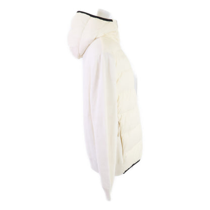 MONCLER Moncler [Excellent condition/Made in 2024] K20919B00007 CARDIGAN TRICOT hooded down jacket with cotton-knit panels