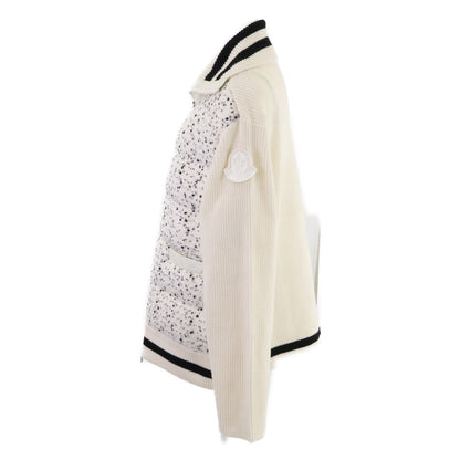 MONCLER モンクレール 【新品同様/23年製】I20939B00002 CARDIGAN TRICOT ツイード/ニット切替 ダウンジャケット ジャケット