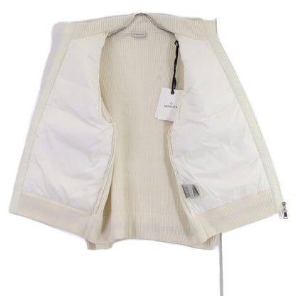 MONCLER モンクレール 【新品同様/23年製】I20939B00002 CARDIGAN TRICOT ツイード/ニット切替 ダウンジャケット ジャケット