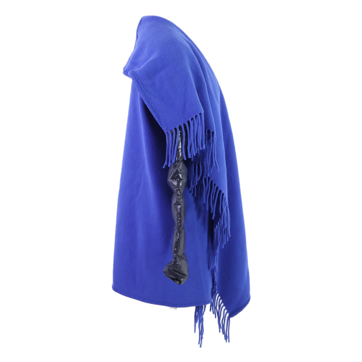 MONCLER モンクレール 【美品】MANTELLA マンテラ アームダウン切替 ウール フリンジポンチョ ジャケット
