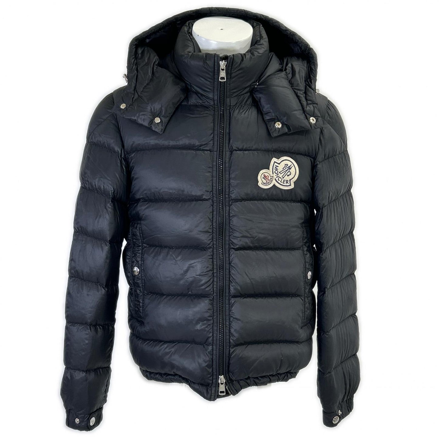MONCLER モンクレール BRAMANT ブラマント ダブルロゴワッペン フード付 ダウンジャケット ジャケット