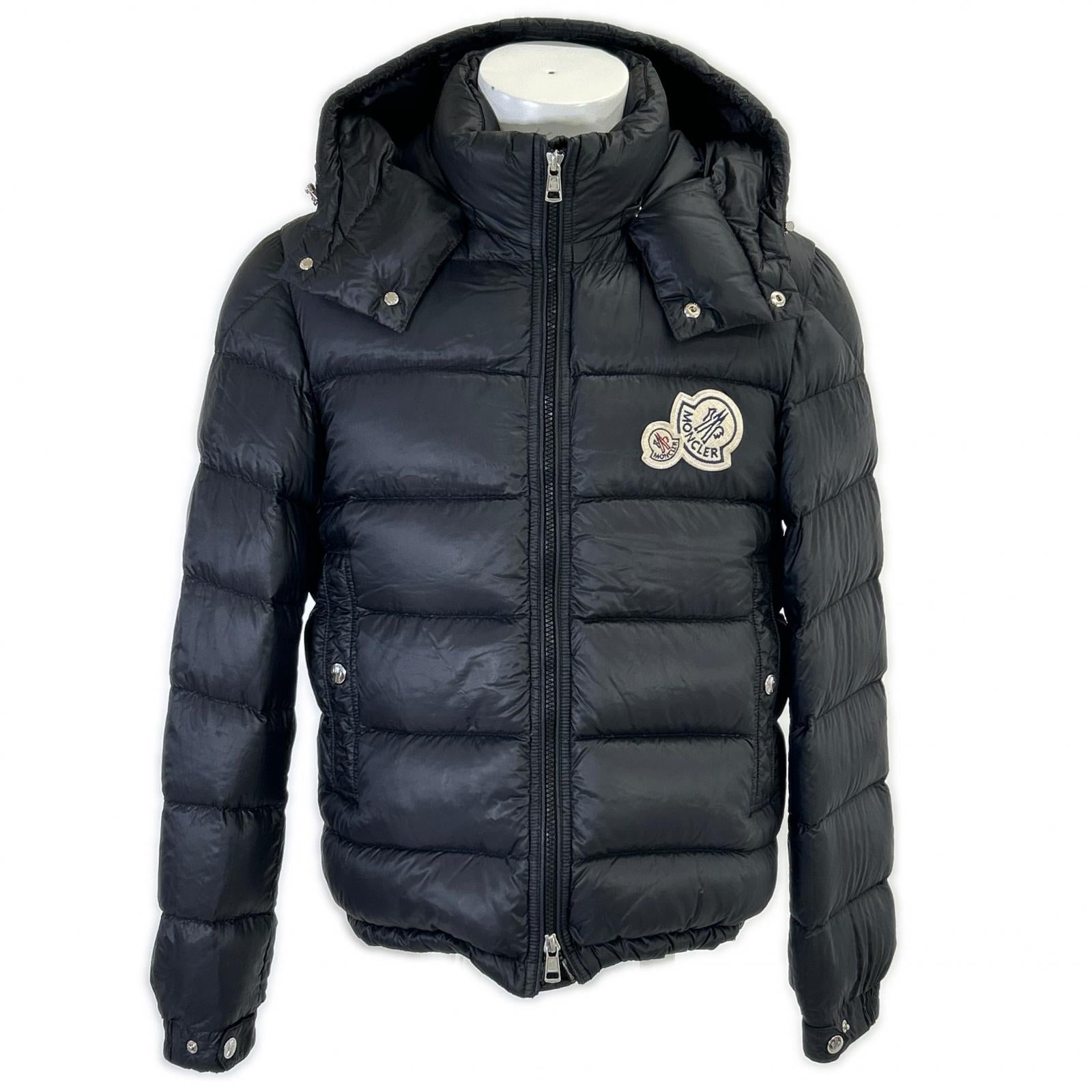 MONCLER モンクレール BRAMANT ブラマント ダブルロゴワッペン フード付 ダウンジャケット ジャケット