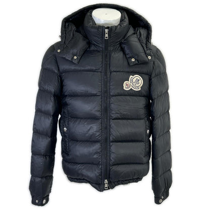 MONCLER モンクレール BRAMANT ブラマント ダブルロゴワッペン フード付 ダウンジャケット ジャケット