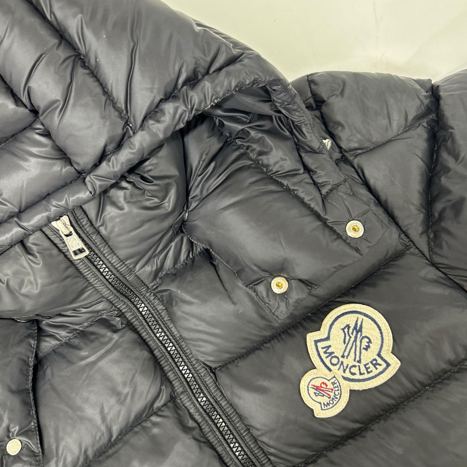 MONCLER モンクレール BRAMANT ブラマント ダブルロゴワッペン フード付 ダウンジャケット ジャケット