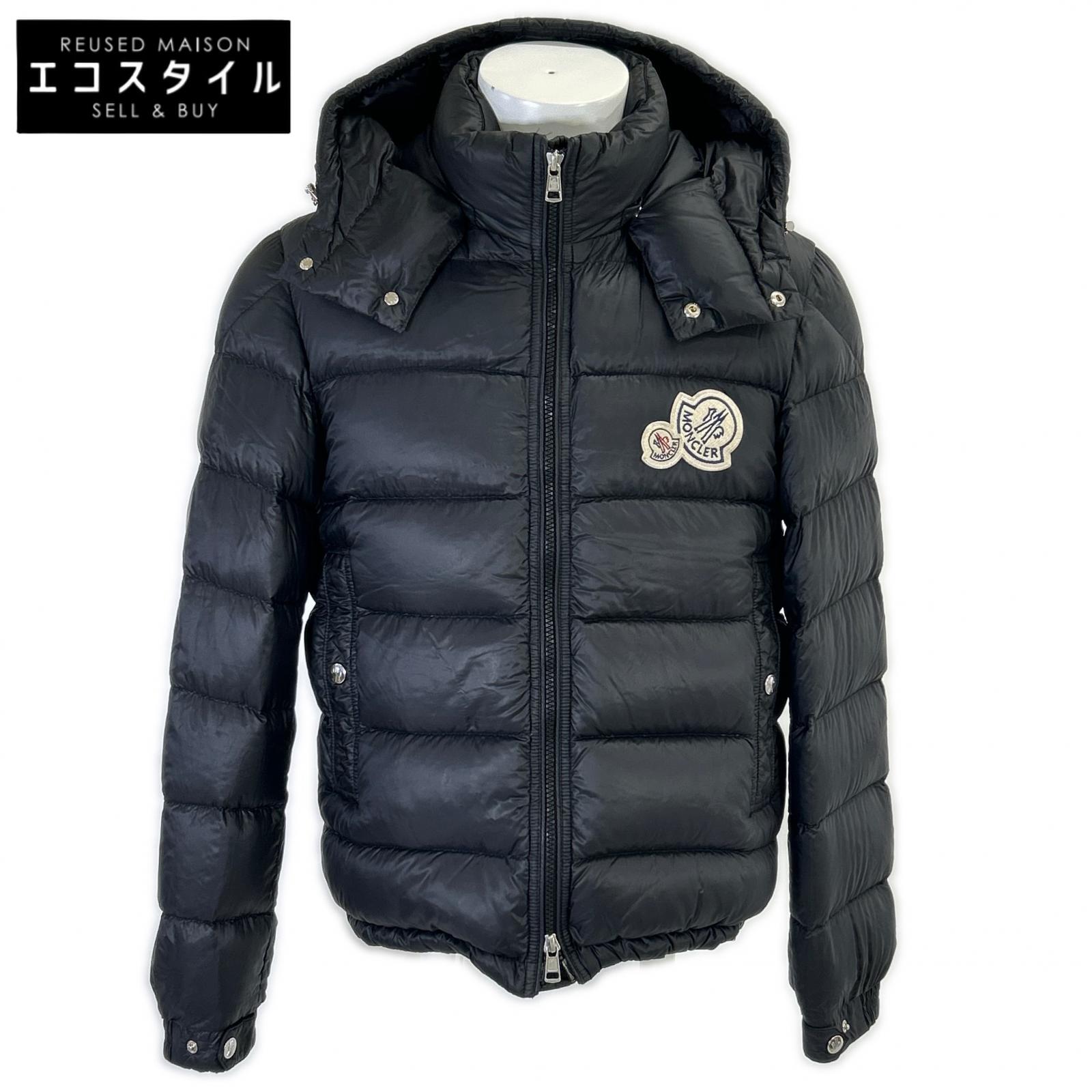 MONCLER モンクレール BRAMANT ブラマント ダブルロゴワッペン フード付 ダウンジャケット ジャケット