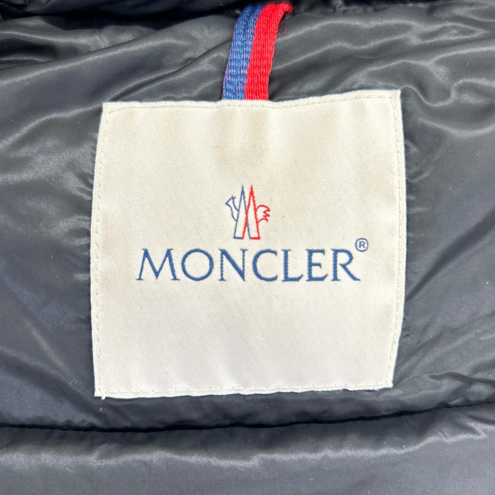 MONCLER モンクレール BRAMANT ブラマント ダブルロゴワッペン フード付 ダウンジャケット ジャケット