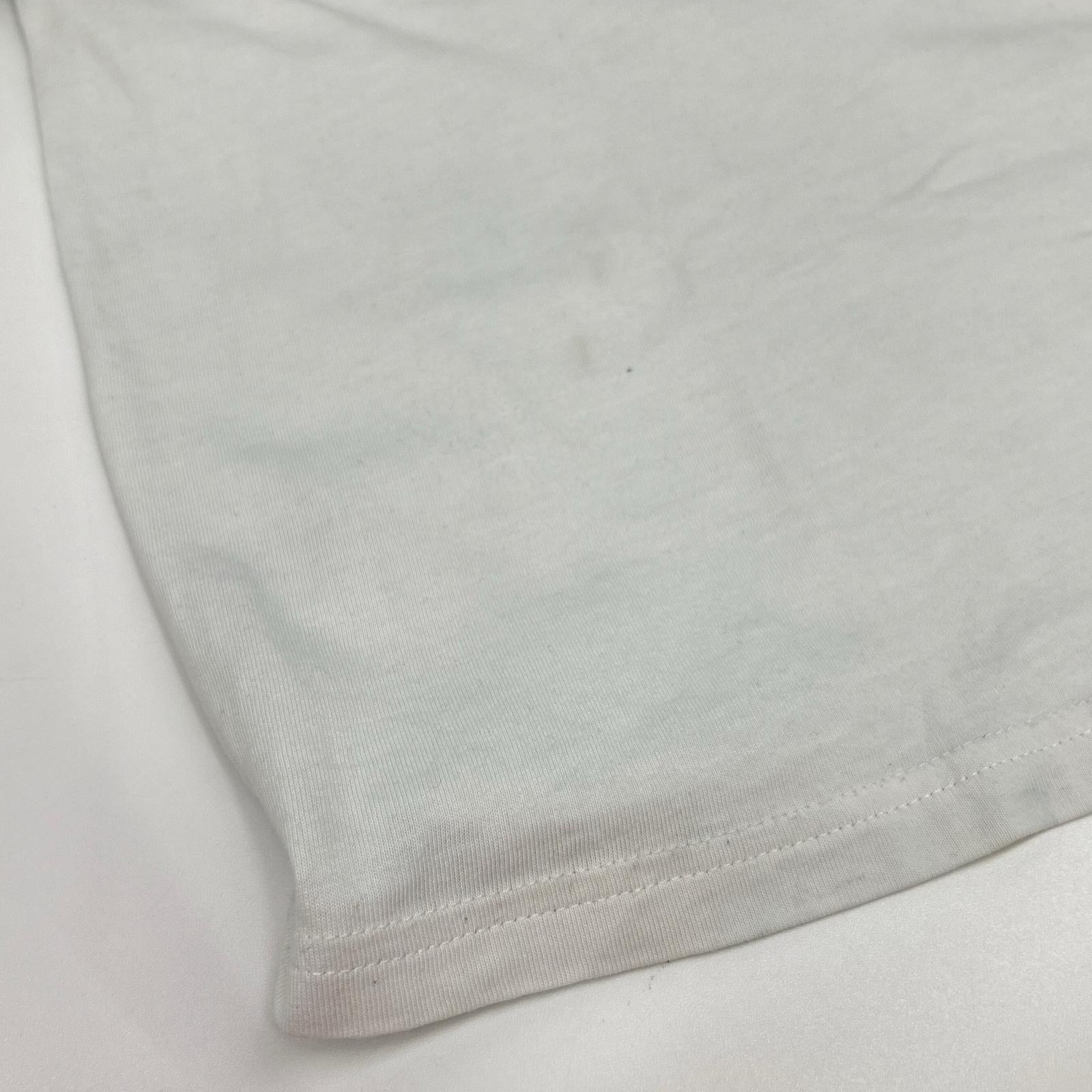 MONCLER モンクレール 25SS T-SHIRT SS ホワイト コットン ロゴプリント ショートスリーブカットソー トップス