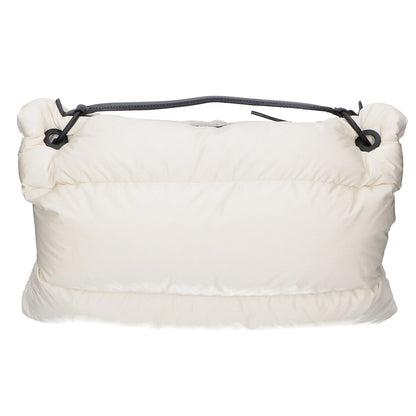 MONCLER モンクレール LEGERE ZIP TOTE レジェール ラバーロゴ 2WAYショルダー ダウン トートバッグ