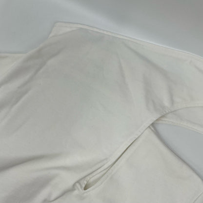 IIROT イロット ホワイト Pure Organic Cotton Blouse ボウタイショートスリーブブラウス トップス