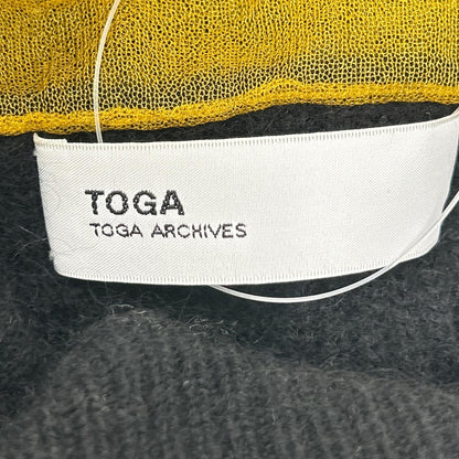 TOGA トーガ TA62-XG006 ブラック ウール100 ベルト付きニットスカート スカート