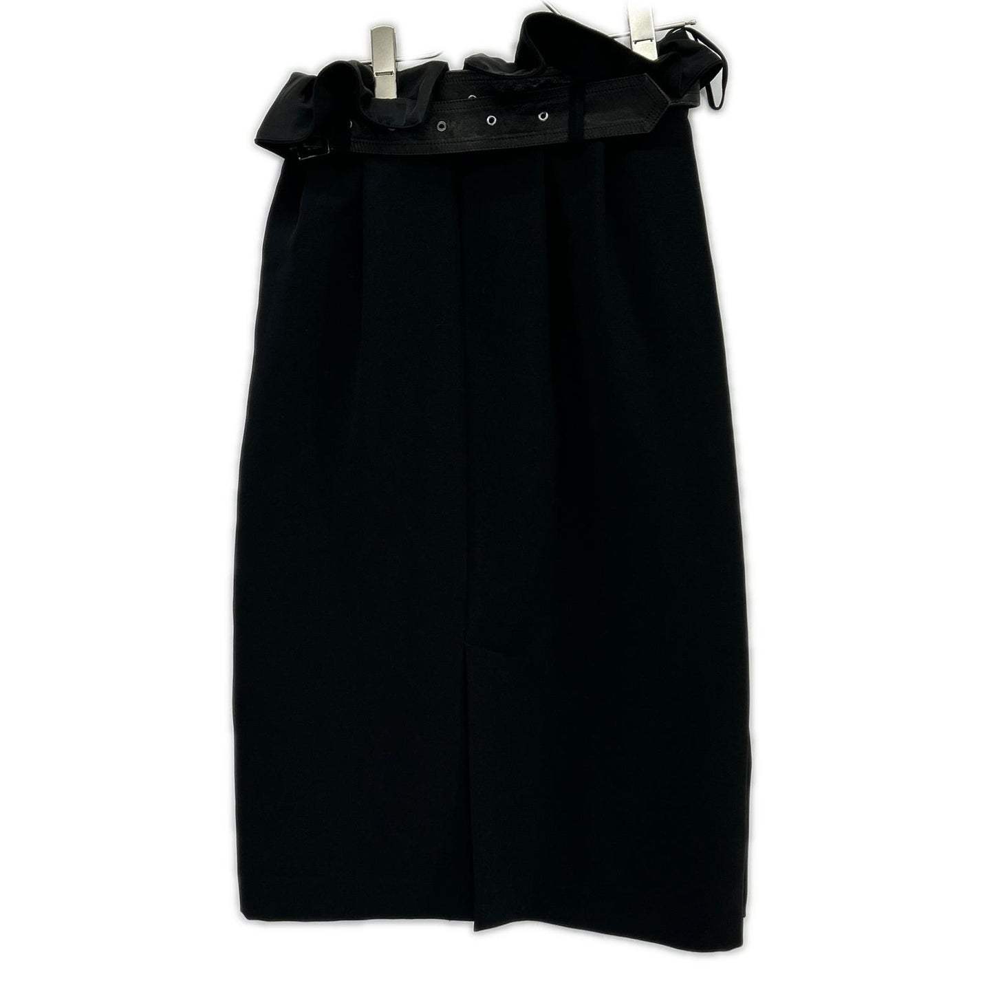 AKIRA NAKA アキラナカ AW1803BK ブラック Antonina Skirt ベルテッドスカート スカート