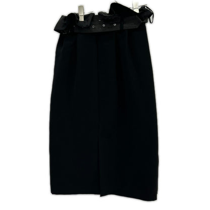 AKIRA NAKA アキラナカ AW1803BK ブラック Antonina Skirt ベルテッドスカート スカート