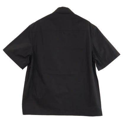 JILSANDER ジルサンダー 【新品同様/国内正規/26年製】J22DL0355 SHIRT コットン フロントジップ 半袖シャツ トップス