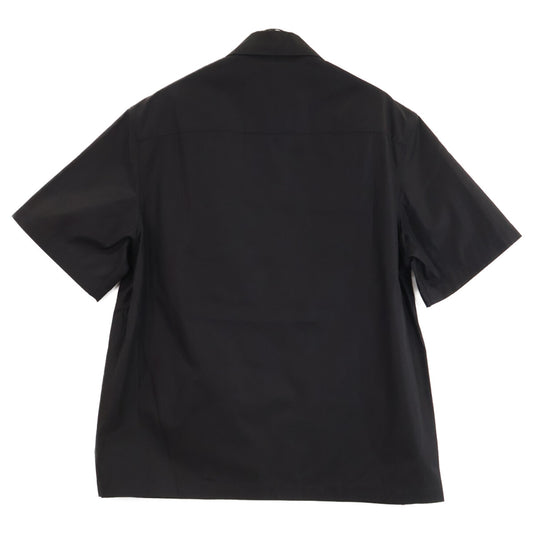 JILSANDER ジルサンダー 【新品同様/国内正規/26年製】J22DL0355 SHIRT コットン フロントジップ 半袖シャツ トップス