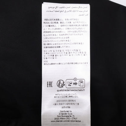 JILSANDER ジルサンダー 【新品同様/国内正規/26年製】J22DL0355 SHIRT コットン フロントジップ 半袖シャツ トップス