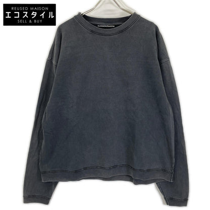 Stockholm Surfboard Club ストックホルムサーフボードクラブ 4220900191 ウォッシュブラック コットン クルーネック スウェットプルオーバー トップス