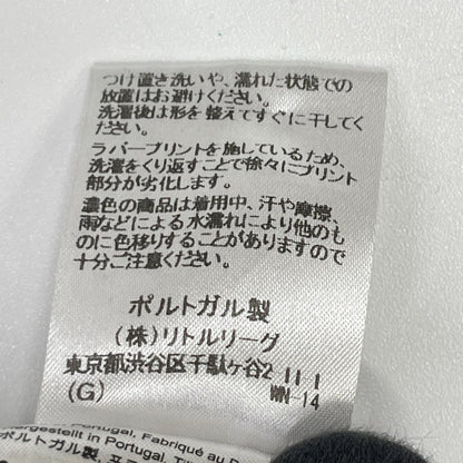 Stockholm Surfboard Club ストックホルムサーフボードクラブ 4220900191 ウォッシュブラック コットン クルーネック スウェットプルオーバー トップス