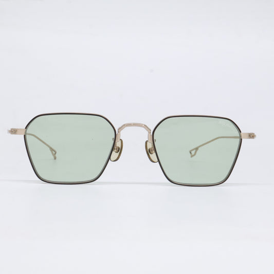 999.9 FOUR NINES [Excellent Condition] 999.9 feelsun F-20S 1 TITANIUM Hexagon-shape Sunglasses
