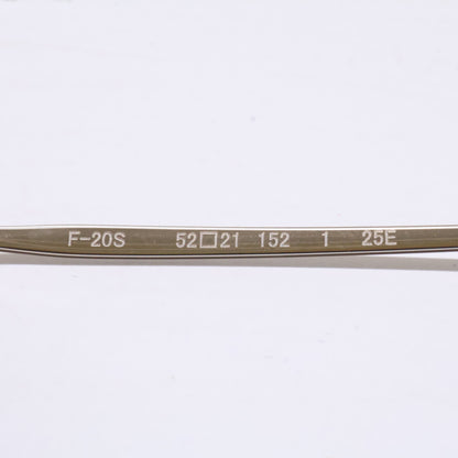 999.9 フォーナインズ 【美品】999.9 feelsun フォーナインズフィールサン F-20S 1 TITANIUM ヘキサゴンシェイプ サングラス