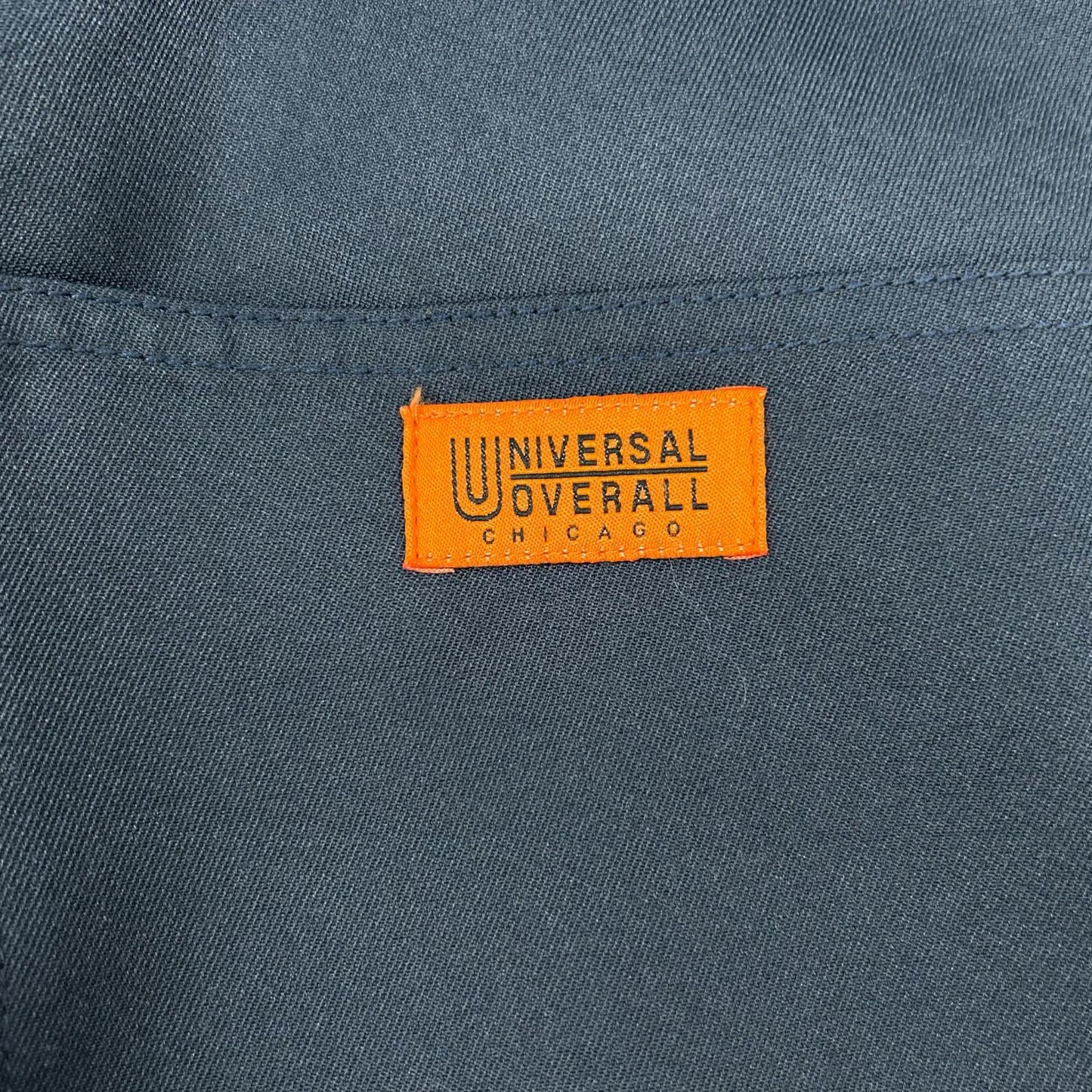UNIVERSAL OVERALL ユニバーサルオーバーオール ネイビー 4P ワイドシルエット オーバーオール スーツ セットアップ