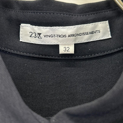 23区 23区 26SS ネイビー ドライ2WAYツイル ワンピース ワンピース