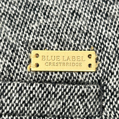 BLUE LABEL CRESTBRIDGE ブルーレーベルクレストブリッジ グレー レーヨン混 金釦 キュロットパンツ ボトムス