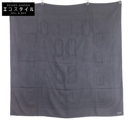 HERMES エルメス 【美品】BOUCLERIE MODERNE モダンなバックル カシミヤ/シルク カレ115 スカーフ