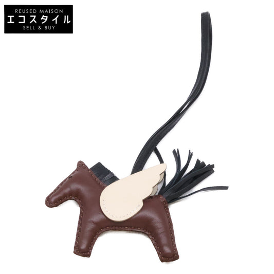 HERMES エルメス 新品同様 K刻 アニョーミロ x スイフト ロデオペガサスPM バッグチャーム チャーム