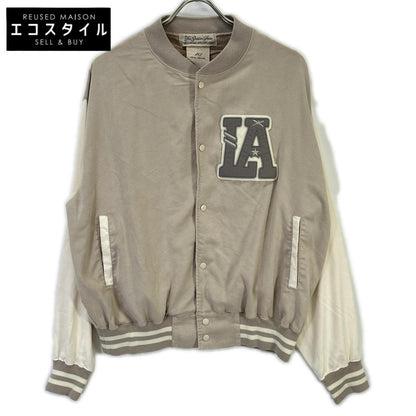 REMI RELIEF レミレリーフ L'Appartement別注 グレー ストーンウォッシャブル SUEDE LIKE STADIUM JAMPER トップス