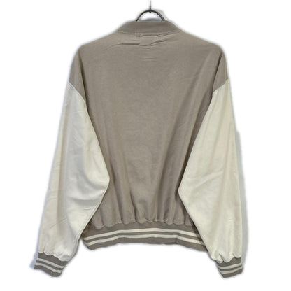 REMI RELIEF レミレリーフ L'Appartement別注 グレー ストーンウォッシャブル SUEDE LIKE STADIUM JAMPER トップス