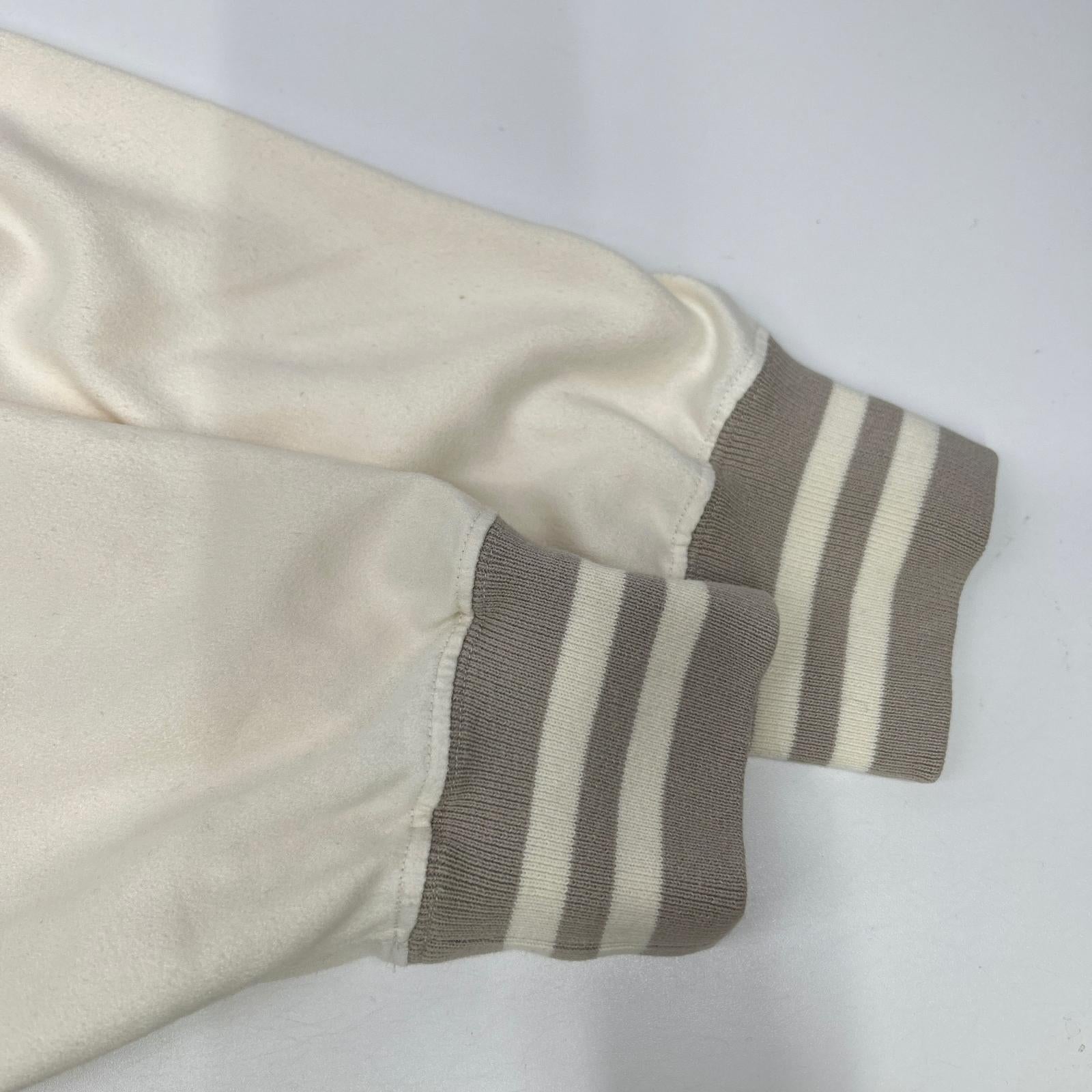 REMI RELIEF レミレリーフ L'Appartement別注 グレー ストーンウォッシャブル SUEDE LIKE STADIUM JAMPER トップス