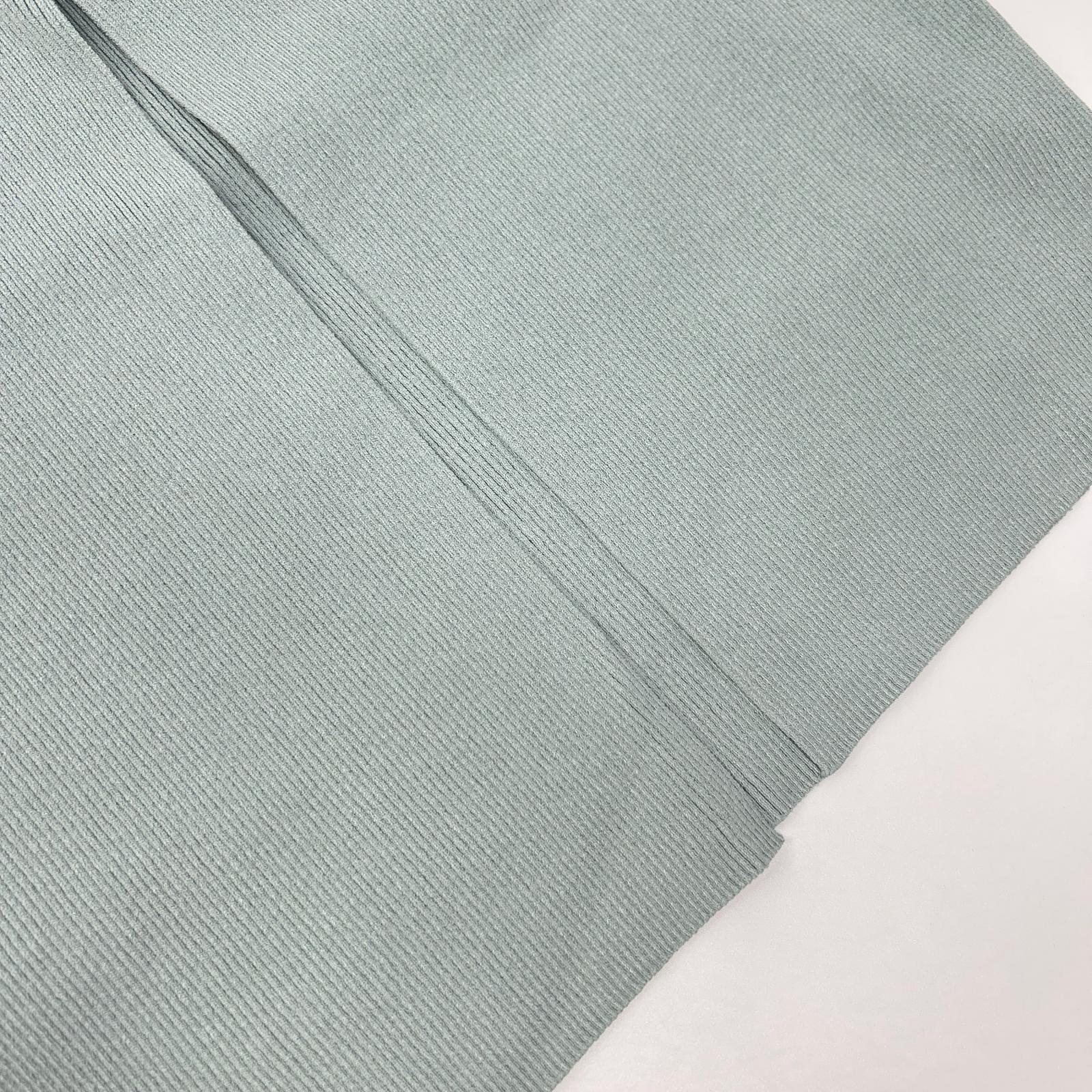MUSE ミューズ 26SS 26-060-500-4010 DINER RIB グリーン レーヨン混 フロントスリット リブニットタイトロングスカート スカート