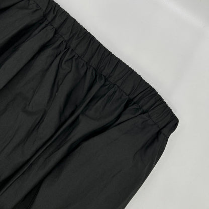 Deuxieme Classe ドゥーズィエムクラス 25-060-500-7111 pleasantly ブラック ギザコットン イージーフレアロングスカート スカート