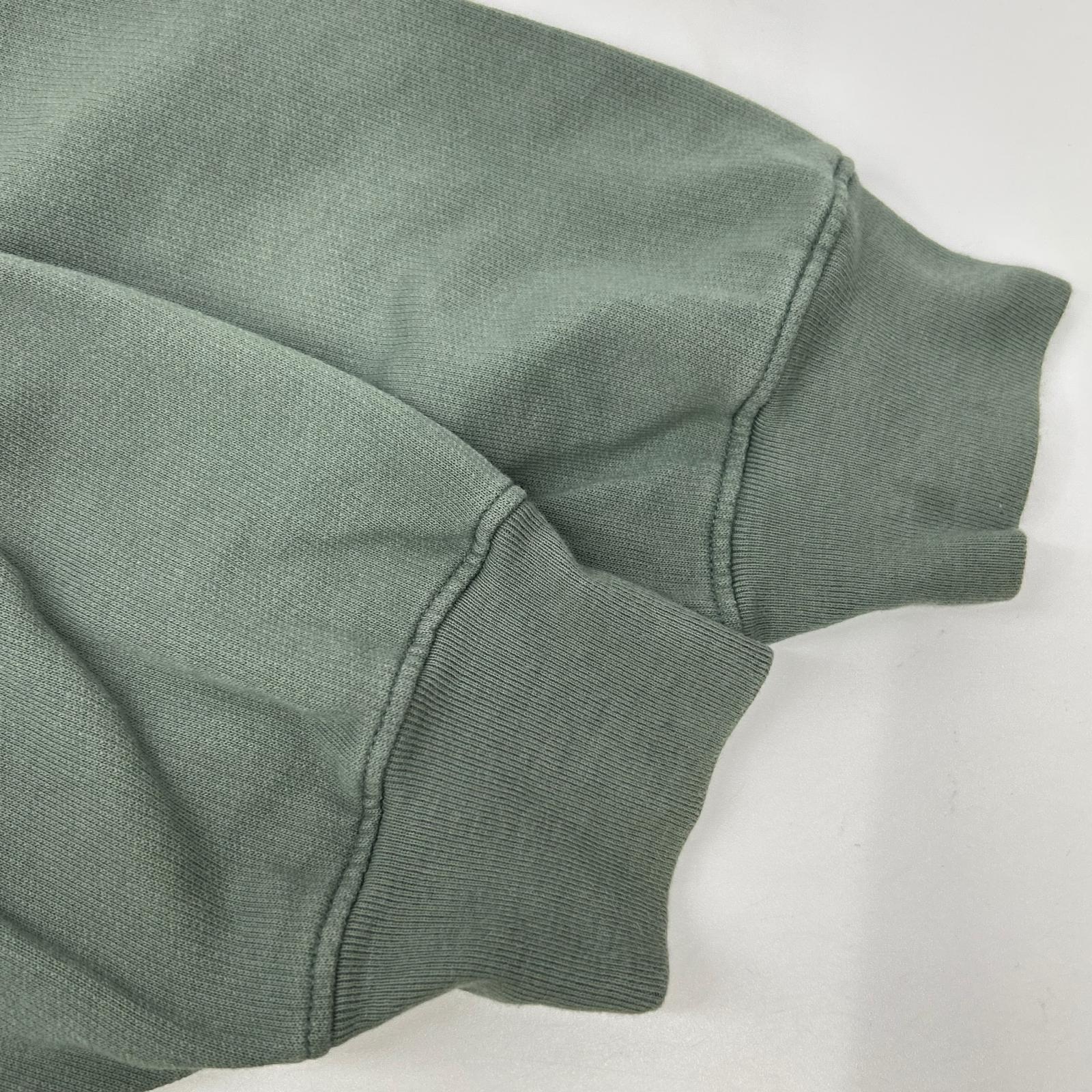 AURALEE オーラリー A24SP01HU グリーン コットン SUPER HIGH GAUZE SWEAT P/O トップス