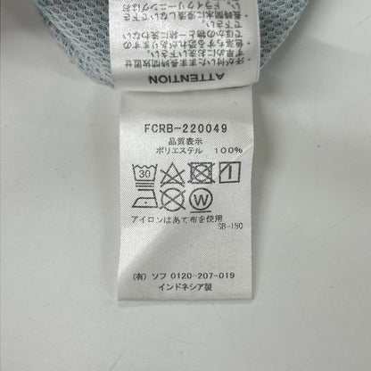 F.C.Real Bristol エフシーリアルブリストル FCRB-220049 ブラック×カモフラ ロゴプリント ショートスリーブカットソー トップス