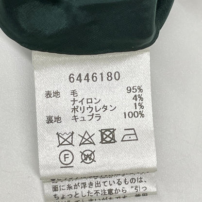 Rene ルネ 24AW 6446180 グリーン ウールナイロン パイル ノースリーブワンピース ワンピース