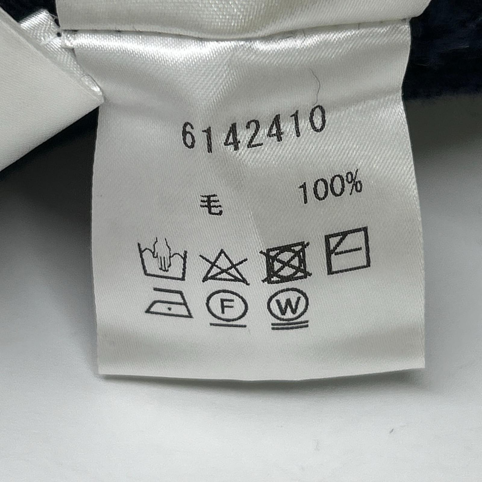 Rene ルネ 6142410 ネイビー ウール ジップアップニットブルゾン トップス