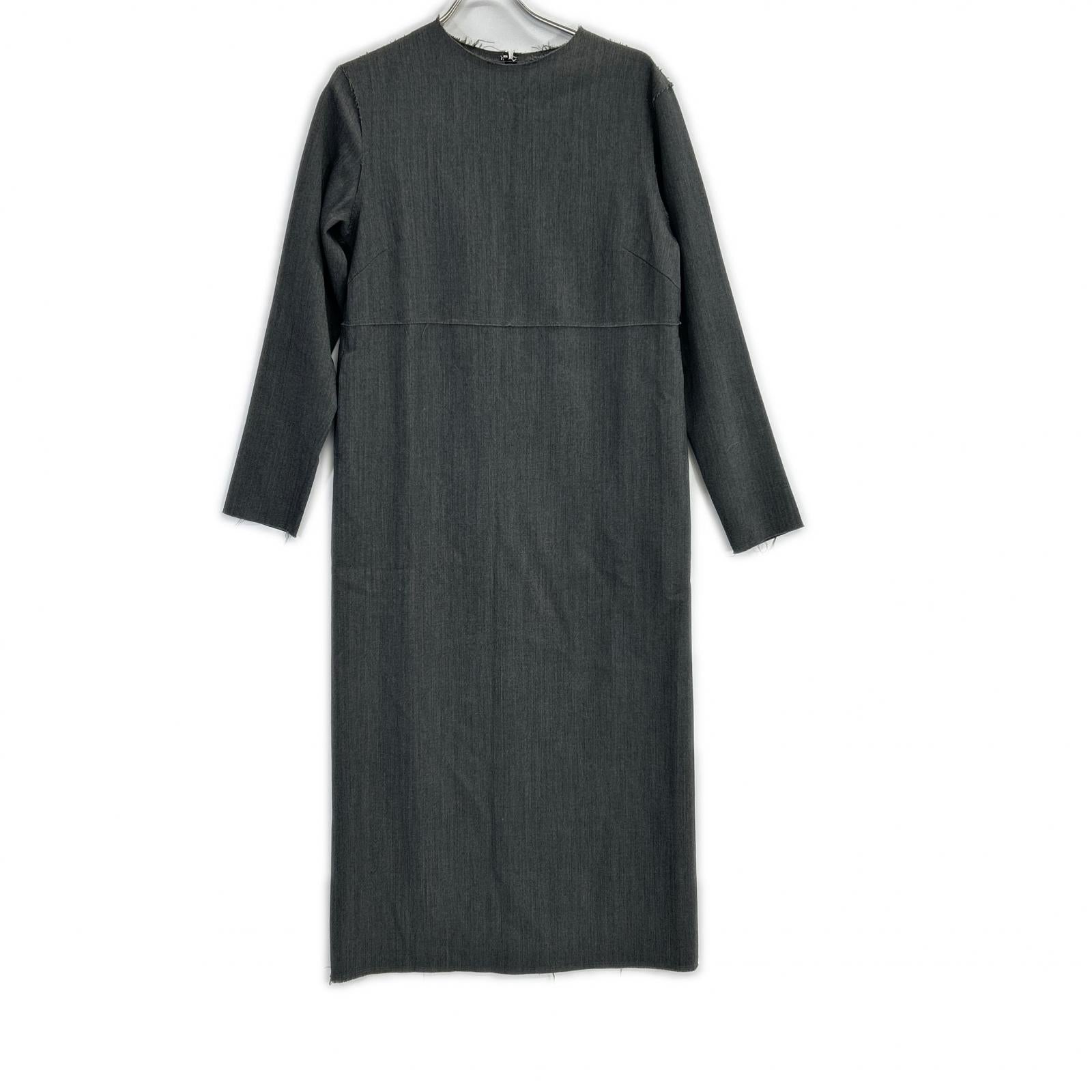 SINME シンメ SS17-05 25AW グレー ロングタイトワンピース ワンピース