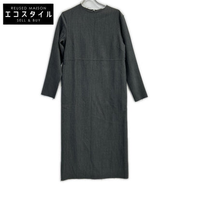 SINME シンメ SS17-05 25AW グレー ロングタイトワンピース ワンピース