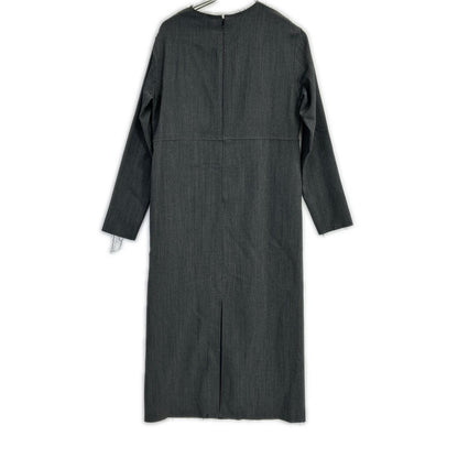 SINME シンメ SS17-05 25AW グレー ロングタイトワンピース ワンピース