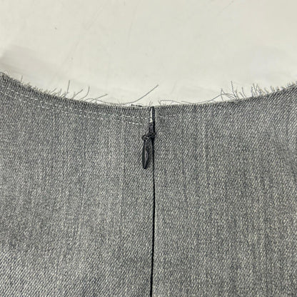SINME シンメ SS17-05 25AW グレー ロングタイトワンピース ワンピース
