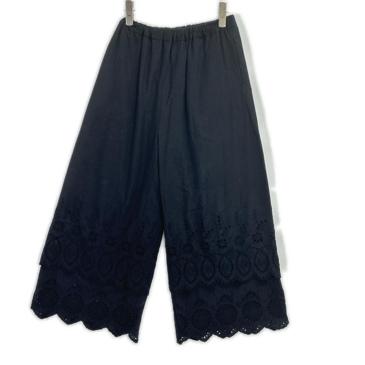 SINME Sinme SS14-17 Black M-short Cotton Lace Pants