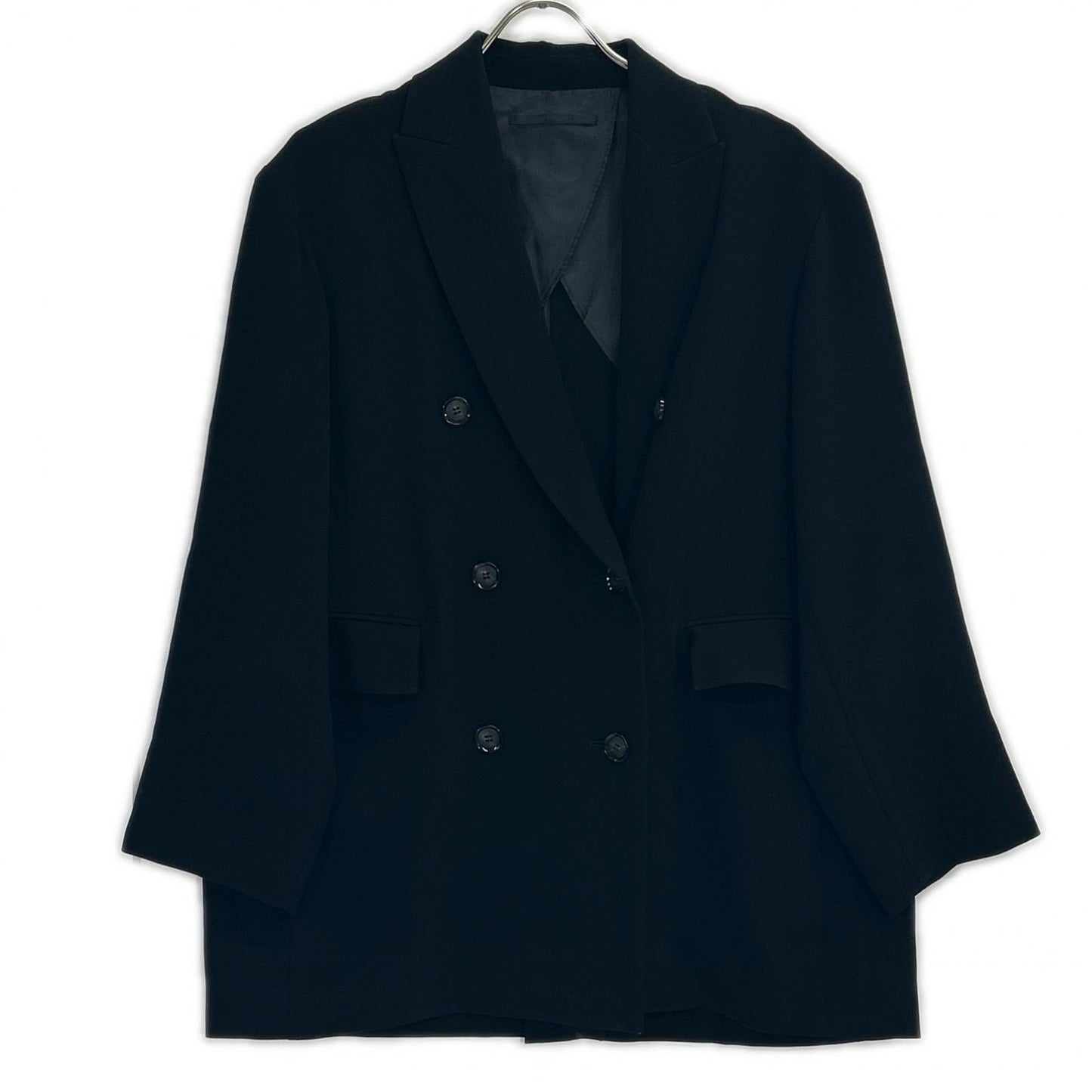 AP STUDIO エーピーストゥディオ 25010586251030 25年製 ブラック ダブルブレストジャケット ジャケット