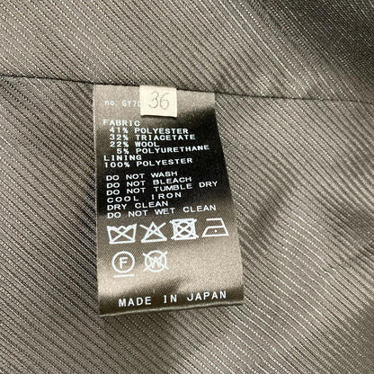 AP STUDIO AP Studio 25010586202030 25AW Gray Wool Comfort Jacket