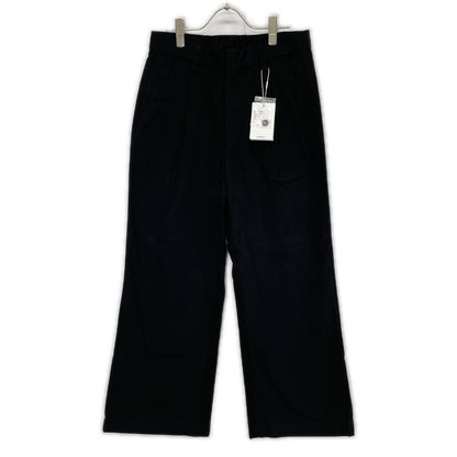 RETOUCH リタッチ RT-CH01 ブラック 2Tuck Wide Slacks/ワイドスラックスパンツ ボトムス