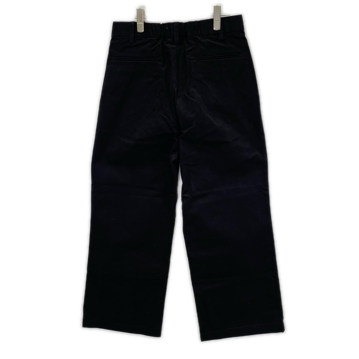 RETOUCH リタッチ RT-CH01 ブラック 2Tuck Wide Slacks/ワイドスラックスパンツ ボトムス