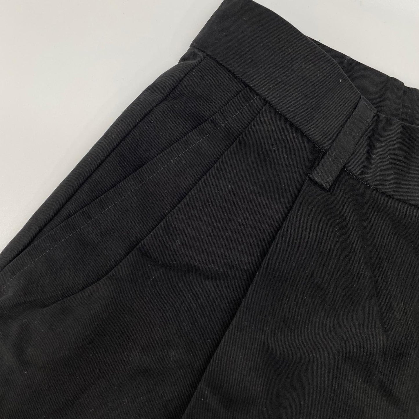 RETOUCH リタッチ RT-CH01 ブラック 2Tuck Wide Slacks/ワイドスラックスパンツ ボトムス